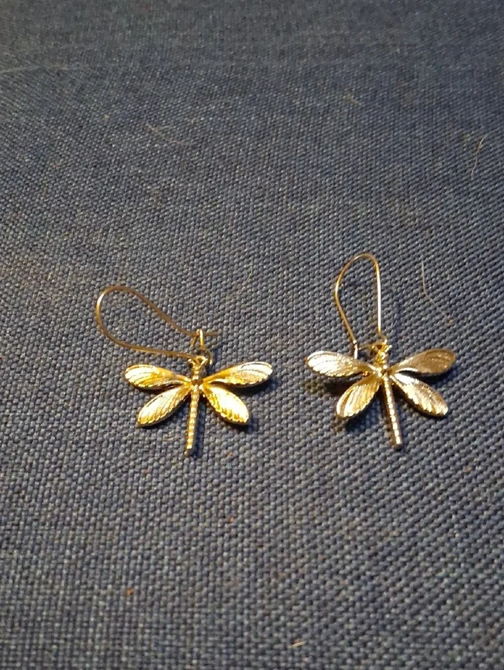 Silver Dragonfly Dangle Earrings - Women Jewelry